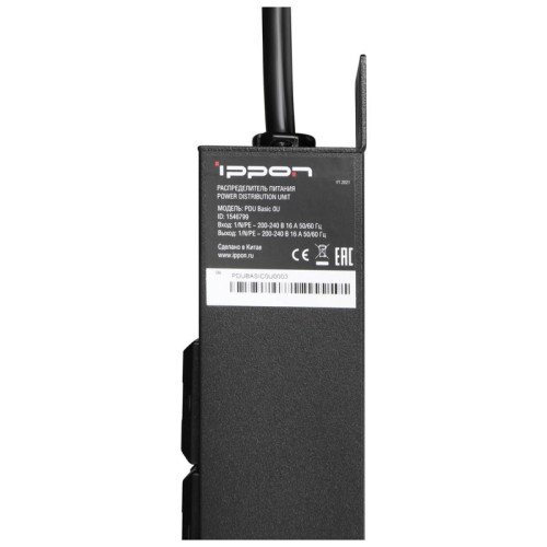 Блок распределения питания Ippon Basic 0U 1546799 верт.размещ. 20xC13 4xC19 базовые 16A EN 60320 С20
