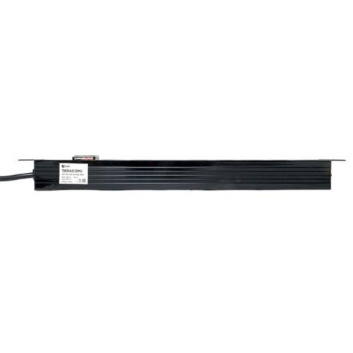 Блок розеток/ Блок розеток PDU TERACOM PRO 19'' 1U 16А/250В 8 розеток Schuko с выключателем шнур питания длиной 2 метра сечение 3x1.5 мм2 вилка Schuko корпус пластик черный