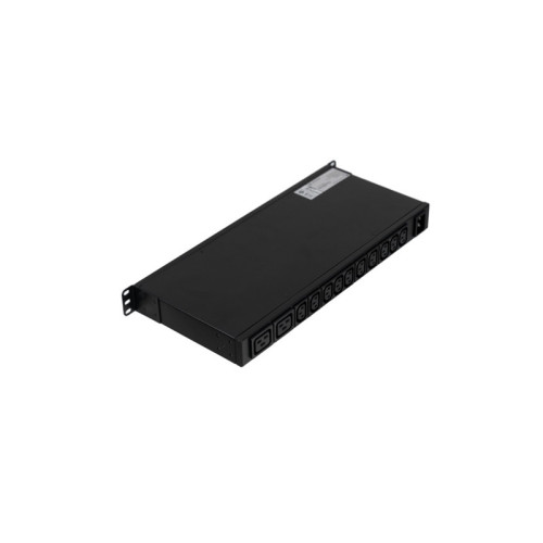 БРП Uniprom, с мониторингом, 1U, 240В, 1Ф, 16A, 10xC13 2xC19, 2м, IEC320 C20