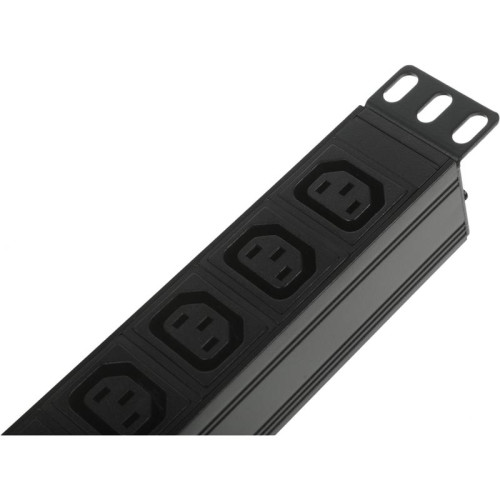 Блок распределения питания Lanmaster TWT-PDU19-10A9C3 гор.размещ. 9xC13 базовые 10A без вилки