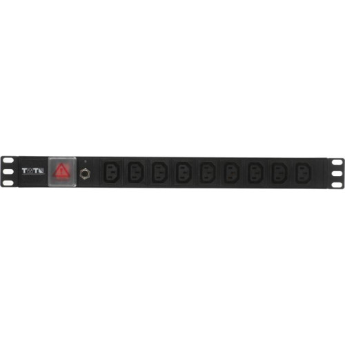 Блок распределения питания Lanmaster TWT-PDU19-10A9C3 гор.размещ. 9xC13 базовые 10A без вилки
