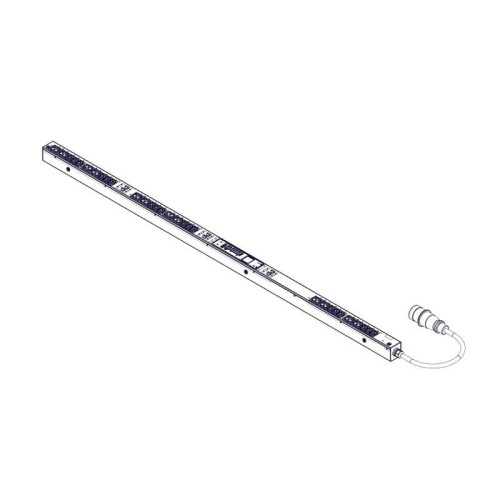 БРП Uniprom, управляемый, 0U, 400В, 3Ф, 16A, 36xC13 6xC19, 3м кабель, IEC309 БРП Uniprom, управляемый, 0U, 400В, 3Ф, 16A, 36xC13 6xC19, 3м кабель, IEC309