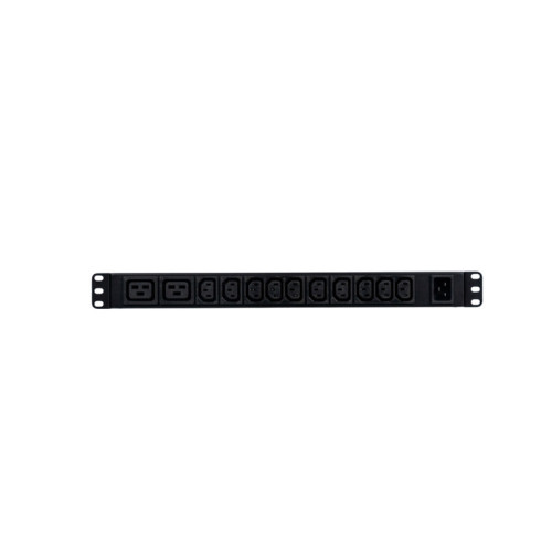 БРП Uniprom, управляемый, 1U, 240В, 1Ф, 16A, 10xC13 2xC19, 2м кабель, IEC320 C20