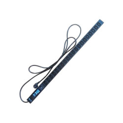 Блок распределения питания Lanmaster TWT-PDV-20C3-GP верт.размещ. 20xC13 базовые 16A Schuko 3м