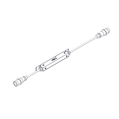 PRP, with monitoring, Uniprom series, 0/1U, 400V, 3Ph, 32A, IEC309 input, IEC309 output