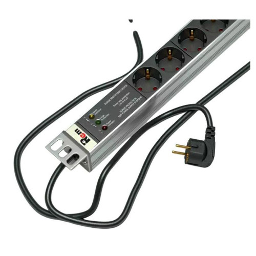 Блок распределения питания Rem R-16-7S-FI-440-3 гор.размещ. 7xSchuko базовые 16A Schuko 3м