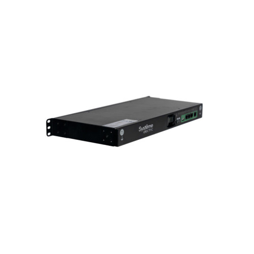 БРП Uniprom, управляемый, 1U, 240В, 1Ф, 16A, 10xC13 2xC19, 2м кабель, IEC320 C20