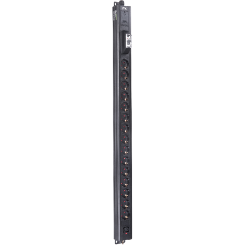 ITK BASE PDU PV1111 22U 1ф 16А 15SCHUKO 1C13 2,6м SCHUKO
