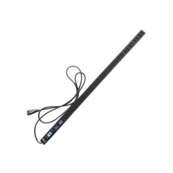 Блок распределения питания Lanmaster TWT-PDVI-4C9-20C3-C0 верт.размещ. 20xC13 4xC19 базовые 16A C20 3м