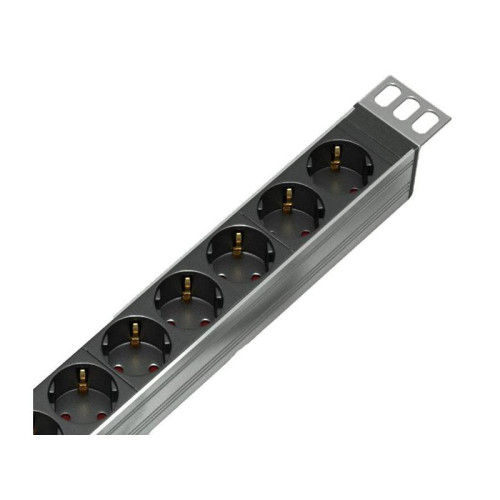 Блок распределения питания Rem R-16-10S-10C13-V-1420 верт.размещ. 10xSchuko 10xC13 базовые 16A без вилки