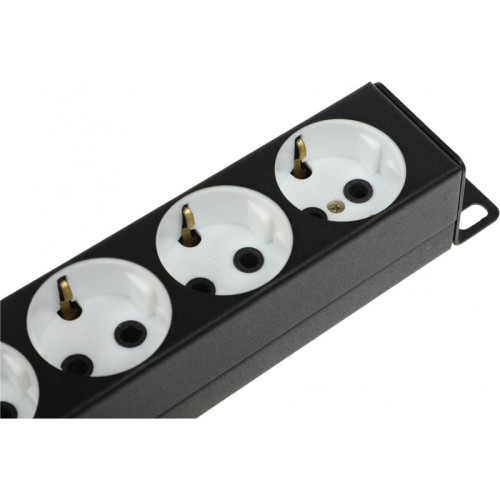 Блок распределения питания ЦМО БР-9П-Ш-9005 гор.размещ. 9xSchuko базовые 10A Schuko 2м