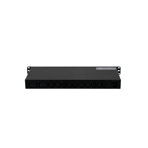 БРП Uniprom, с мониторингом, 1U, 240В, 1Ф, 16A, 10xC13 2xC19, 2м, IEC320 C20