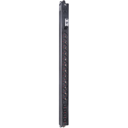 ITK BASE PDU PV1111 22U 1ф 16А 12SCHUKO 4C13 2,6м SCHUKO