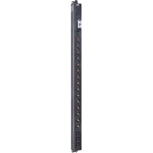 ITK BASE PDU PV1111 24U 1ф 16А 15SCHUKO 3C13 2,6м SCHUKO