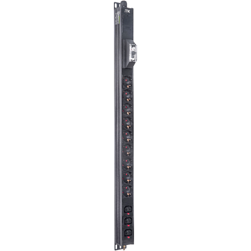 ITK BASE PDU PV1111 18U 1ф 16А 9SCHUKO 3C13 2,6м SCHUKO