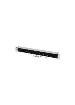 Блок распределения питания Rem IP20 R-32-8S-I-440-K гор.размещ. 8xSchuko базовые 32A клеммная колодка