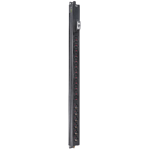 ITK BASE PDU PV1111 23U 1ф 16А 6SCHUKO 12C13 2,6м SCHUKO