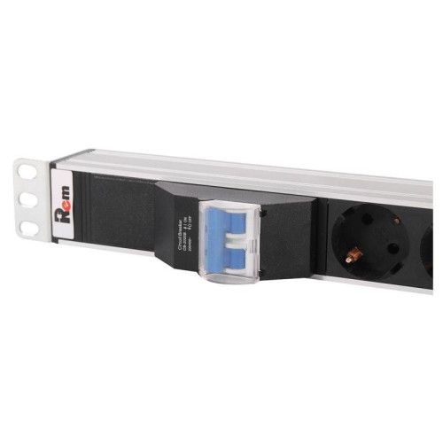 Блок распределения питания Rem R-32-20C13-10C19-A-I-1420-K верт.размещ. 10xC19 20xC13 базовые 32A клеммная колодка