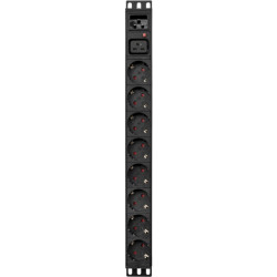 Блок распределения питания Powercom PDU-16A-type 2 (PDU-16AV10-8S-C9-C2)