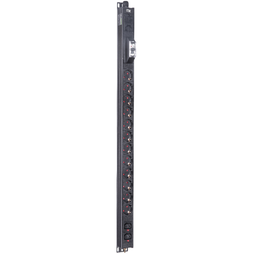 ITK BASE PDU PV1111 20U 1ф 16А 12SCHUKO 2C13 2,6м SCHUKO