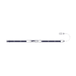 DU Switched, Uniprom series, 0U, 240V, 1P, 32A, 36xC13 6xC19, 3m cord, IEC309