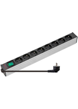 Блок распределения питания Sysmatrix PD 0804.019 гор.размещ. 8xSchuko базовые 10A Schuko 1.8м