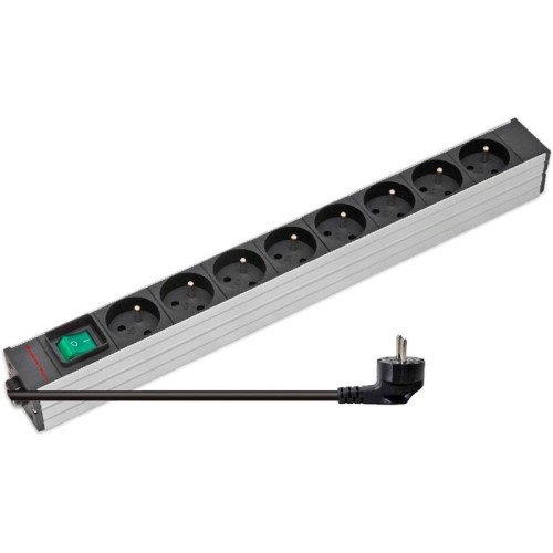 Блок распределения питания Sysmatrix PD 0804.019 гор.размещ. 8xSchuko базовые 10A Schuko 1.8м