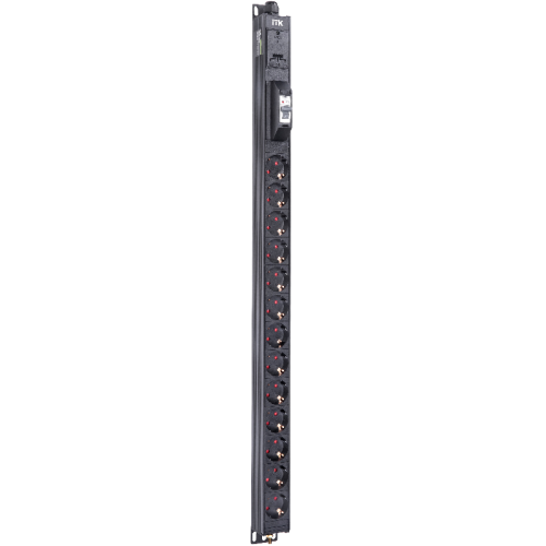 ITK BASE PDU PV0111 19U 1ф 16А 13SCHUKO 2,6м SCHUKO