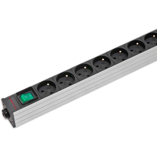 Блок распределения питания Sysmatrix PD 0804.019 гор.размещ. 8xSchuko базовые 10A Schuko 1.8м