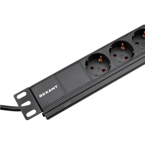 Блок распределения питания Rexant 04-0305-1 гор.размещ. 9xCEE7/4 базовые 10A C14 2м