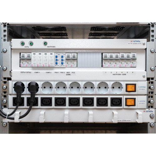 Распределитель питания Штиль PDU-8xSchuko-С20