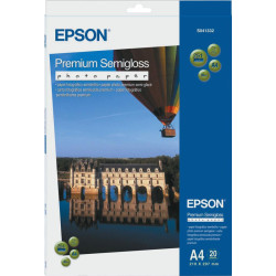 Бумага/ Epson Premium Semigloss Photo Paper A4