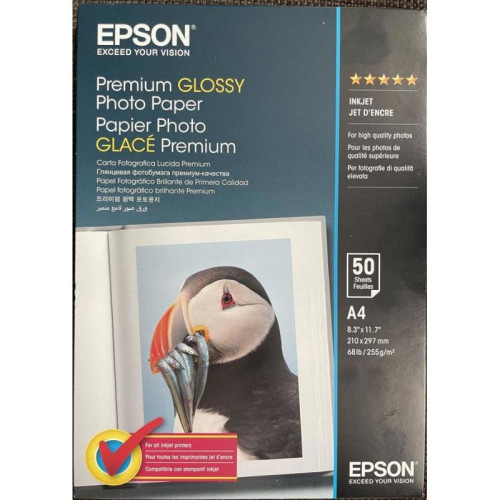 Бумага/ Epson Premium Glossy Photo Pap A4 50sh