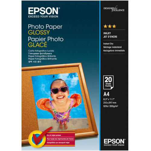 Бумага/ Epson Photo Paper A4 20 sheets