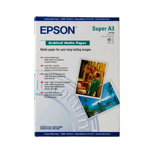 Бумага/ Epson Archival Matter Paper A3+