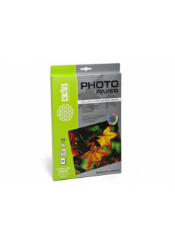 Фотобумага Cactus CS-MA417050DS A4/170г/м2/50л./белый матовое/матовое для струйной печати