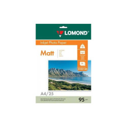 Фотобумага Lomond 0102130 A4/95г/м2/25л./белый матовое для струйной печати