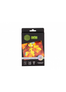 Фотобумага Cactus Prof CS-HGA626020 10x15/260г/м2/20л./белый глянцевое для струйной печати