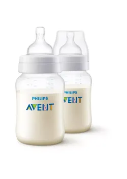 Бутылочка для кормления, Anti-colic 1+ мес., 260 мл, 2 шт.