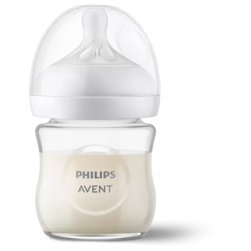 Бутылочка Avent/ Бутылочка для кормления 125 мл, 1 шт, серия NATURAL Response, стекло