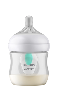 Бутылочка Avent/ Бутылочка для кормления c клапаном AirFree 125 мл, 1 шт, серия NATURAL Response, пластик