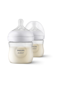 Бутылочка Avent/ Бутылочка для кормления 125 мл, 2 шт, серия NATURAL Response, пластик