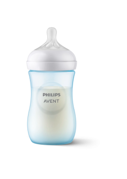Бутылочка Avent/ Бутылочка для кормления 250 мл, 1 шт, серия NATURAL Response, пластик, BLUE