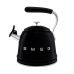 Чайник SMEG, стиль 50-х г.г., со свистком, 2.3 л, индикация уровня воды, цвет черный Чайник SMEG, стиль 50-х г.г., со свистком, 2.3 л, индикация уровня воды, цвет черный