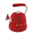 Чайник SMEG, стиль 50-х г.г., со свистком, 2.3 л, индикация уровня воды, цвет красный Чайник SMEG, стиль 50-х г.г., со свистком, 2.3 л, индикация уровня воды, цвет красный