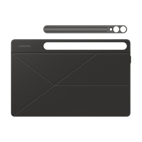 Чехол Samsung для Samsung Galaxy Tab S9+/S9 FE+/S10+ Smart Book Cover полиуретан черный (EF-BX810PBEGRU)