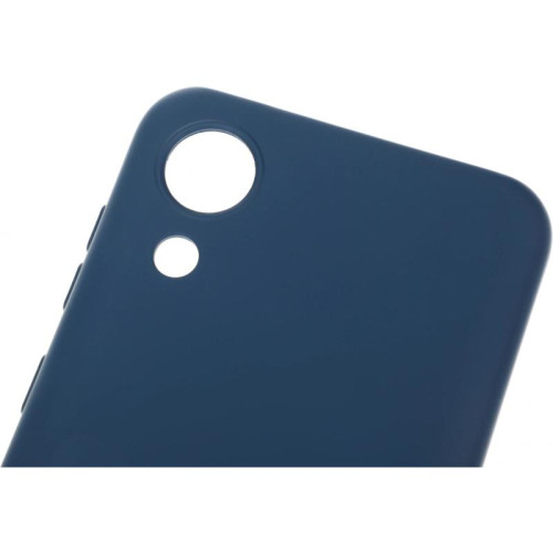 Чехол (клип-кейс) BoraSCO для Samsung Galaxy A03 Core Microfiber Case синий (40946)