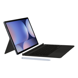 Чехол-клавиатура Samsung для Samsung Galaxy Tab S9+/S9 FE+/S10+ Book Cover Keyboard поликарбонат/полиуретан черный (EF-DX825UBRGRU)
