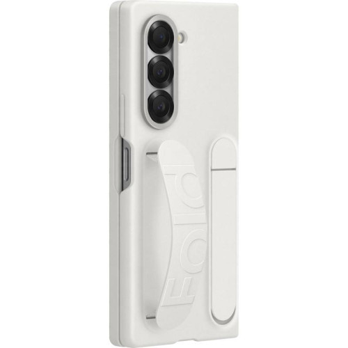 Чехол (клип-кейс) Samsung для Samsung Galaxy Z Fold6 Silicone Case Fold 6 (F956) белый (EF-MF956TWEGRU)