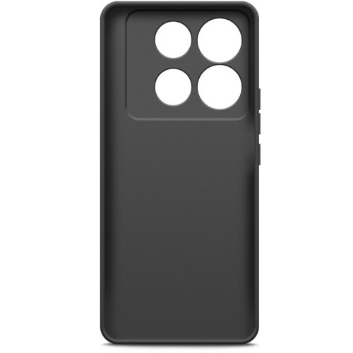 Чехол (клип-кейс) BoraSCO для Infinix Note 40 Silicone Case черный (73182)